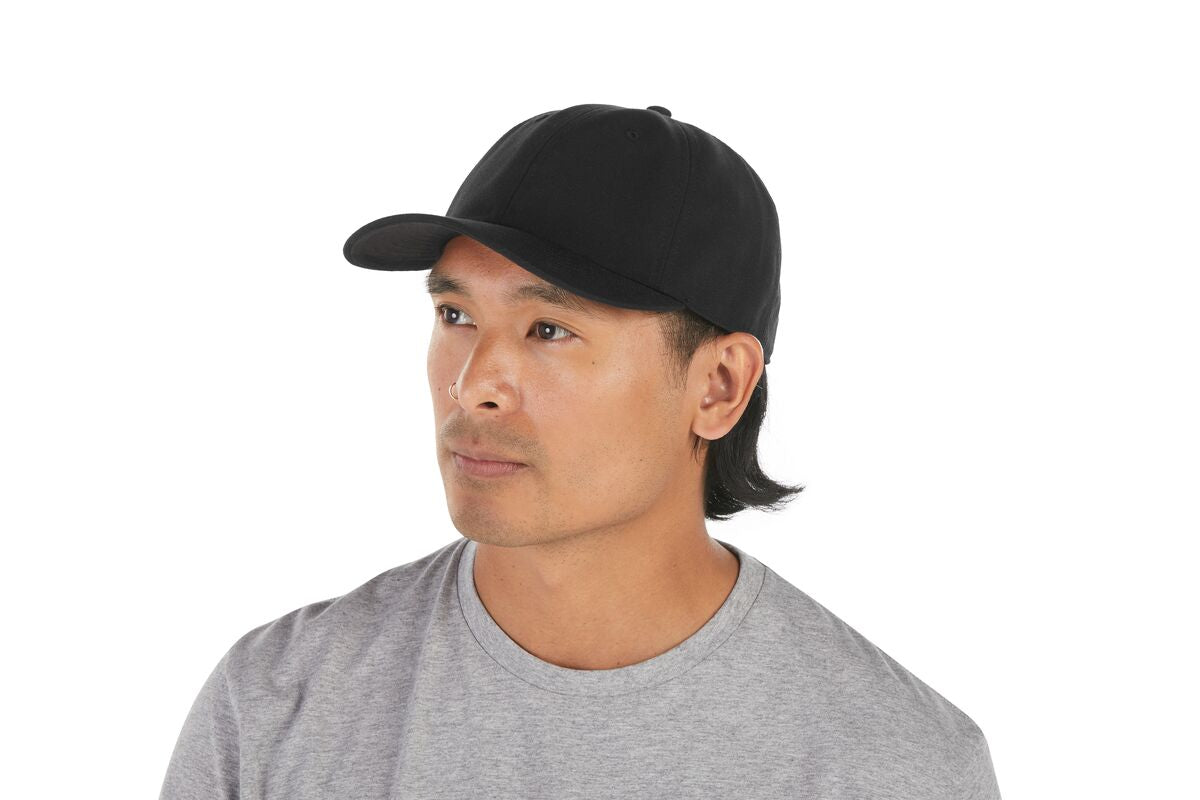 father-s-day-2026-dad-hat-v2 WebPDP-HAT004002_Recycled_Poly_Dad_Hat_Black_Studio_Harper_Studios_0723_Side__HAT004002OS.jpg